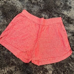Maurice’s Plus Linen Shorts Red